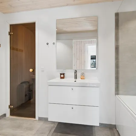 Modern With For 10 People Holiday home *